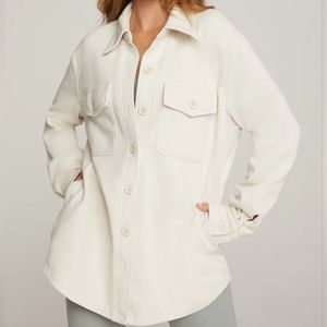 Fleece Shacket by Good American